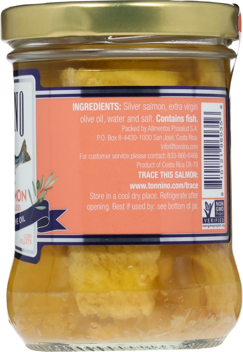 slide 11 of 13, Tonnino Salmon Fillets Olive Oil, 6.3 oz