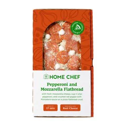 Home Chef Pepperoni Flatbread Pizza