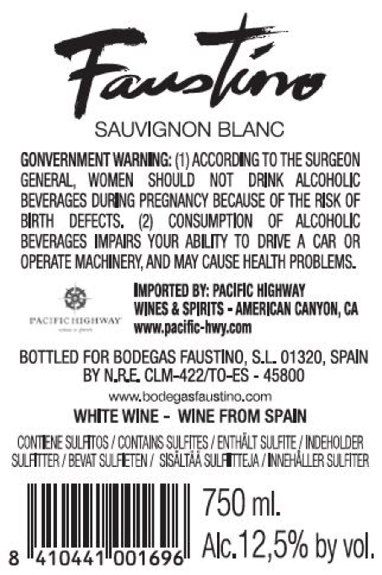 slide 4 of 4, Faustino Art Collection Sauvignon Blanc Sauvignon Blanc, 750 ml, 750 ml