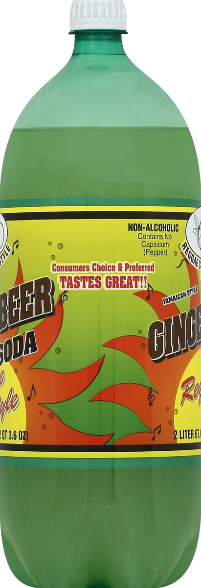 slide 2 of 4, JCS Jamaican Country Style Ginger Beer Sod, 2 liter