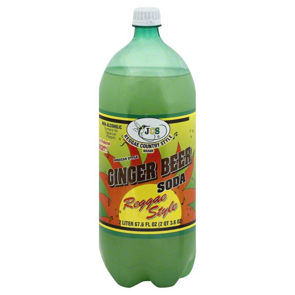 slide 1 of 4, JCS Jamaican Country Style Ginger Beer Sod, 2 liter