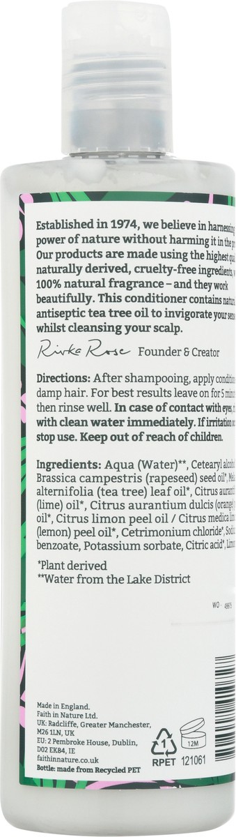 slide 6 of 13, Faith In Nature Tea Tree Conditioner 13.5 fl oz, 13.5 fl oz