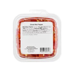 Quick & Easy Diced Red Peppers