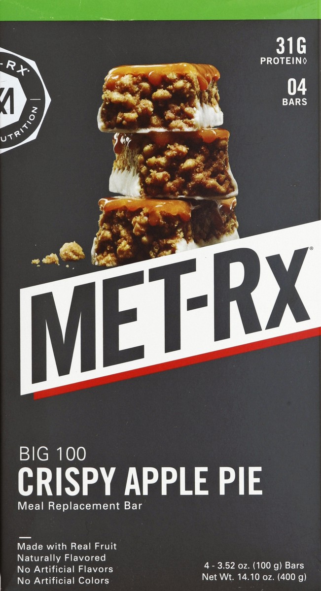 slide 1 of 10, MET-Rx Nutrition Bar, 14.1 oz