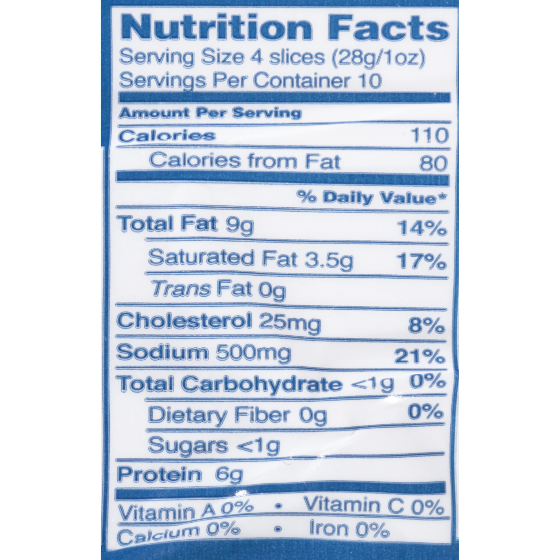 Land O' Frost Premium Sliced Hard Salami 10 oz Shipt