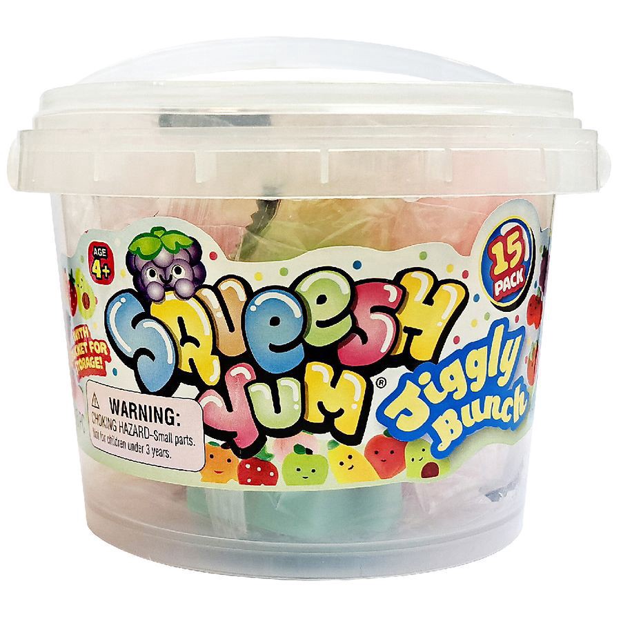 slide 1 of 1, Ja-Ru Squeesh Yum Jiggly Bunch, 15 ct