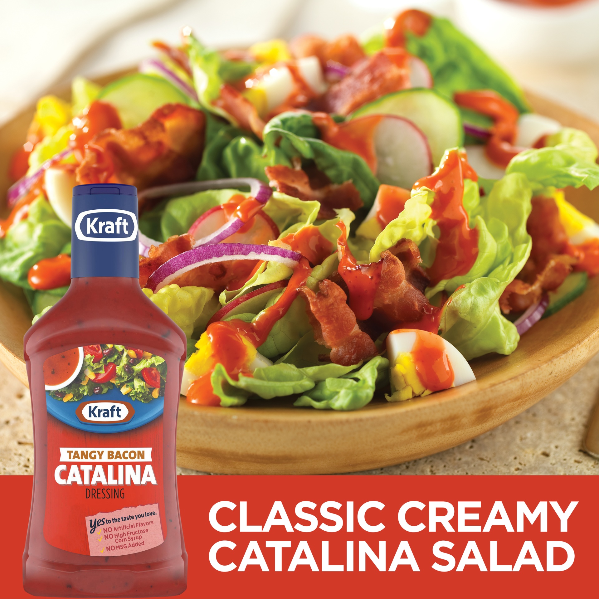 Kraft Tangy Bacon Catalina Dressing 16 fl oz Shipt
