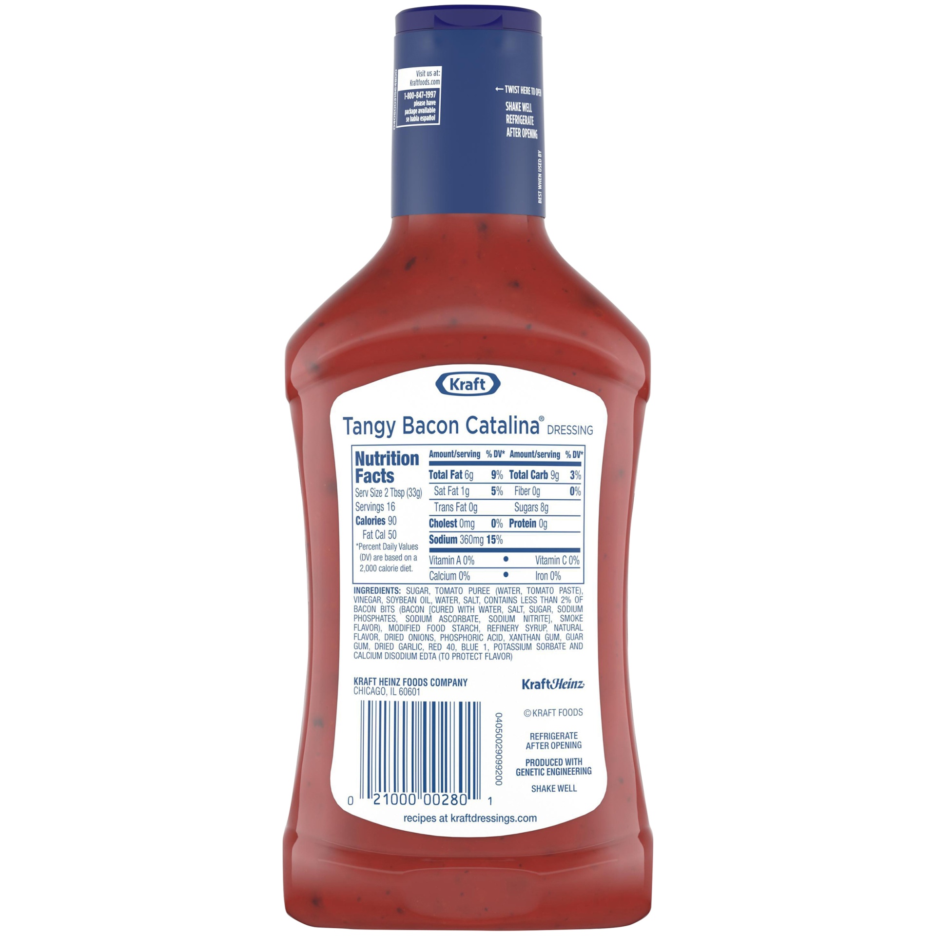 Kraft Tangy Bacon Catalina Dressing 16 fl oz Shipt
