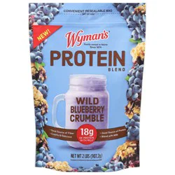 Wyman's Wild Blueberry Crumble Protein Blend 2 lb