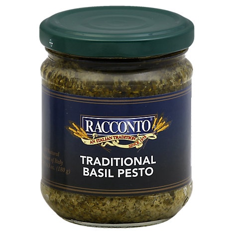slide 1 of 1, Racconto Traditional Pesto Sauce, 6 oz