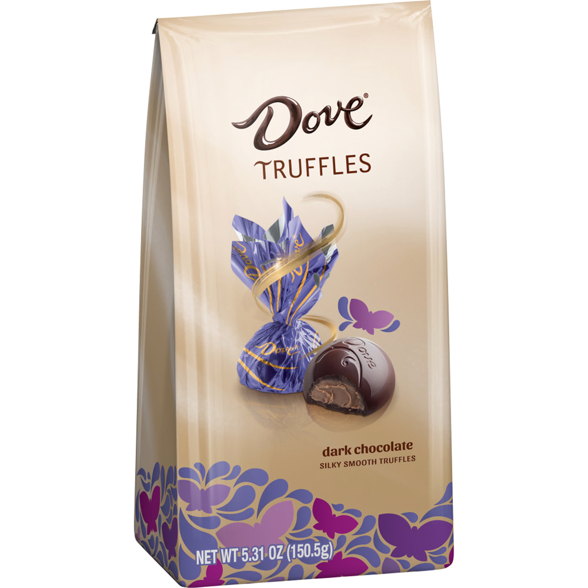 slide 1 of 1, Dove Truffles Silky Smooth Dark Chocolate Easter Gift, 5.31 oz