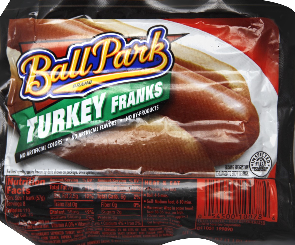 slide 1 of 5, Ball Park Franks 16 oz, 16 oz