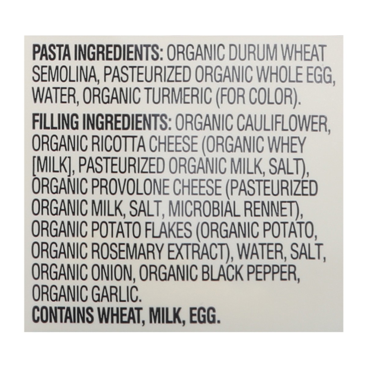 slide 6 of 14, Woodstock Organic Cauliflower & Cheese Ravioli 20 oz, 20 oz