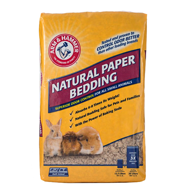 slide 1 of 1, ARM & HAMMER Natural Paper Bedding for All Small Animals (Expands to, 12.5 liter; 30 liter