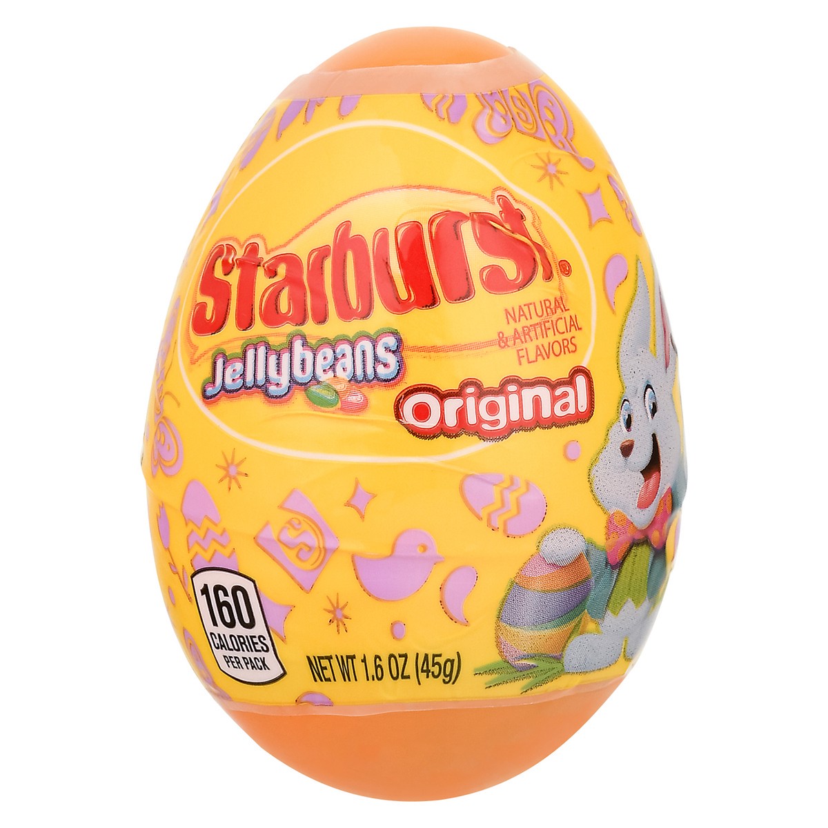 slide 3 of 13, STARBURST Original Jelly Beans Candy-Filled Easter Egg, 1.6 oz, 1.6 oz