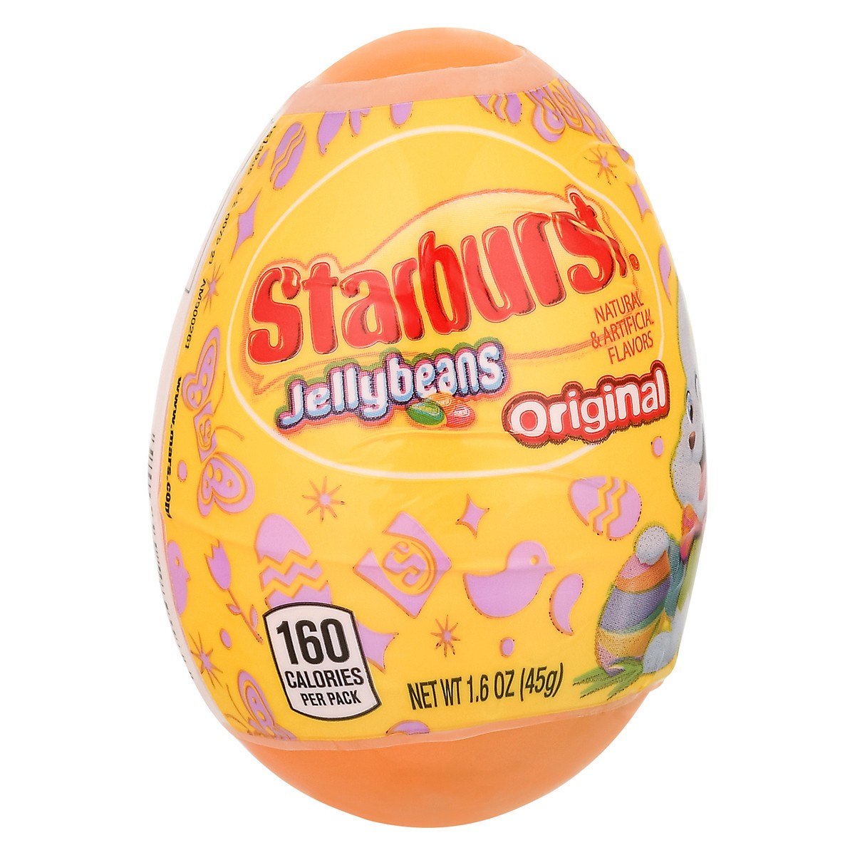 slide 12 of 13, STARBURST Original Jelly Beans Candy-Filled Easter Egg, 1.6 oz, 1.6 oz