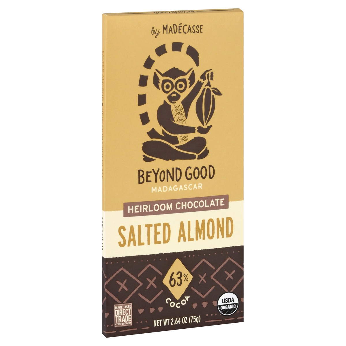 slide 2 of 9, Beyond Good 63% Cocoa Salted Almond Chocolate 2.64 oz, 2.64 oz