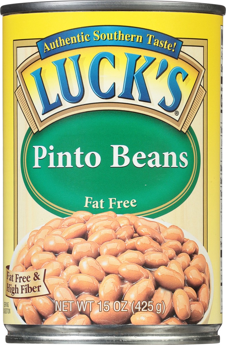 slide 5 of 9, Luck's Fat Free Pinto Beans 15 oz, 15 oz