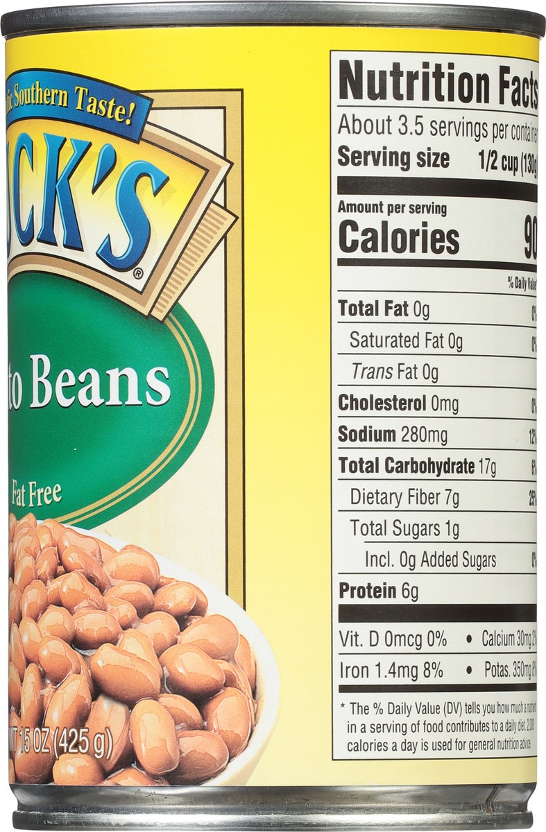 slide 8 of 9, Luck's Fat Free Pinto Beans 15 oz, 15 oz