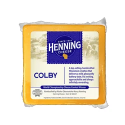 Henning's Colby Cheese