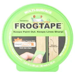 Duck FrogTape Multi-Surface Painting Tape, Green, 1.41 in. x 60 yd.