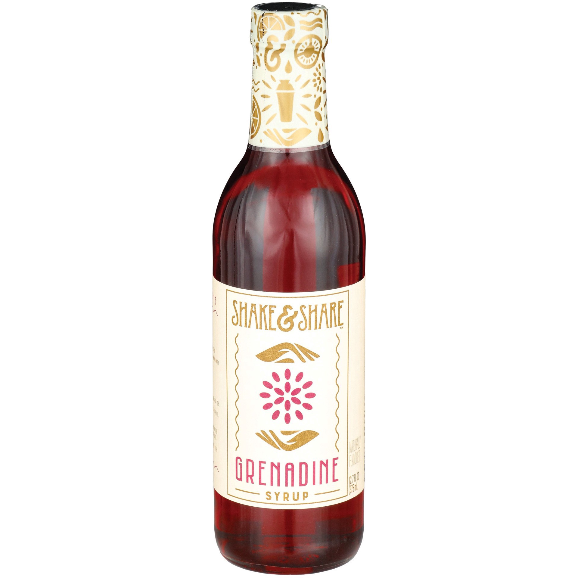 slide 1 of 1, Shake & Share Grenadine Syrup 12.7 fl oz, 12.7 oz