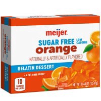 slide 3 of 29, Meijer Sugar Free Orange Dessert Gelatin, 0.44 oz