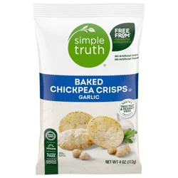 Simple Truth Baked Garlic Chickpea Crisps