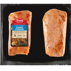 Tyson Premium Quality Freshly Seasoned Seasoned Steakhouse Boneless Skinless Chicken Breast Filets