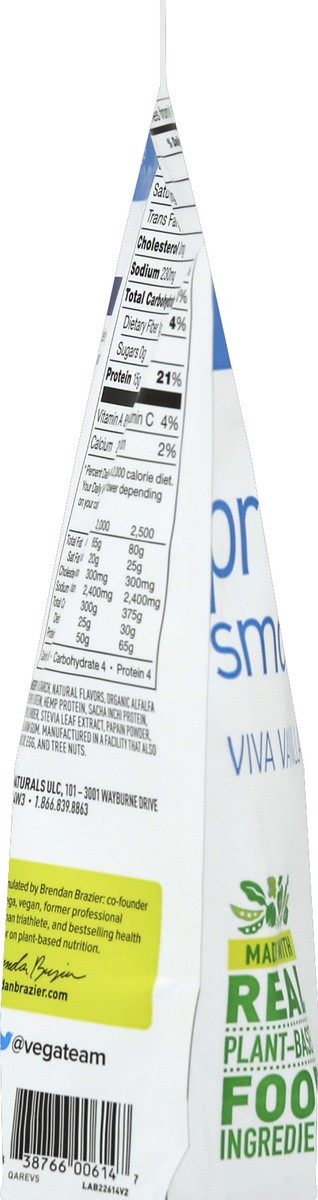 slide 3 of 6, Vega Viva Vanilla Flavor Protein Smoothie Instant Powder Drink Mix, 9.3 oz