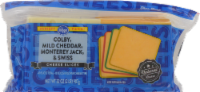 slide 1 of 1, Kroger Cheese Slices Variety Pack, 32 oz