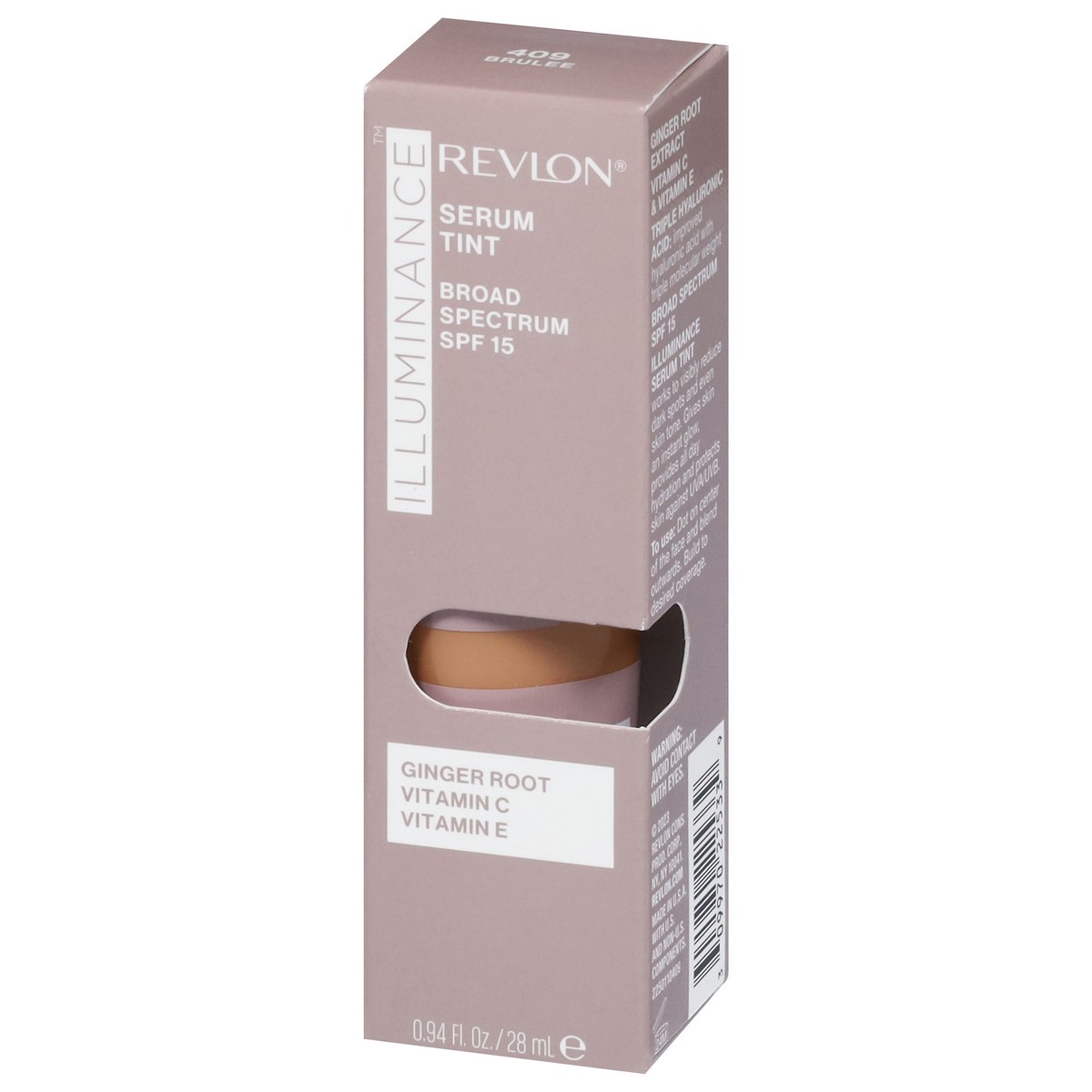 slide 10 of 13, Revlon Illuminance Broad Spectrum SPF 15 Brulee 409 Serum Tint 0.94 fl oz, 0.94 fl oz
