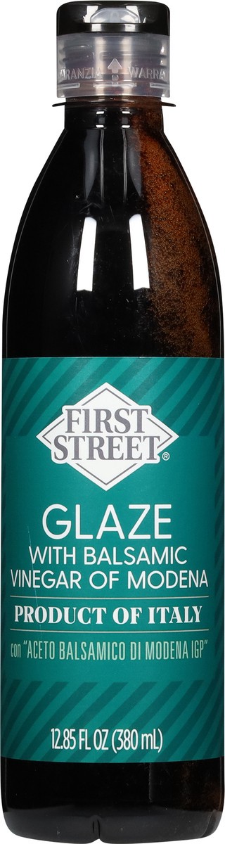 slide 3 of 14, First Street Premium Glaze Balsamic Vinegar, 12.85 fl o