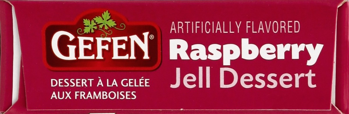 slide 4 of 5, Gefen Raspberry Kosher Jello, 3 oz