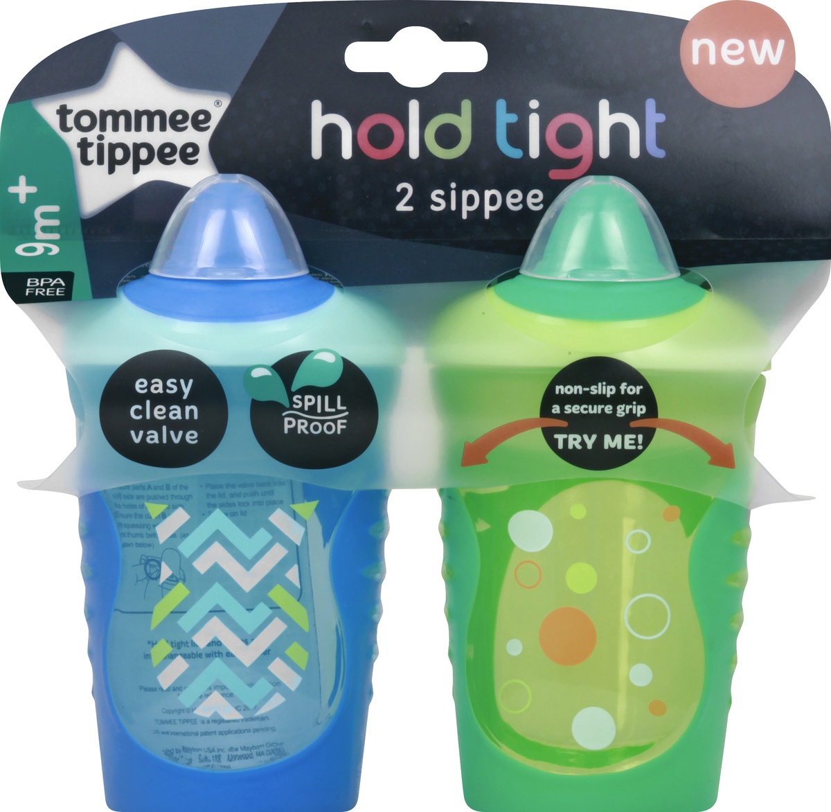 Tommee Tippee 'Sippee' Toddler Sippy Cup  Non-Spill, BPA-Free – 9+ months,  10oz, 2 Count 