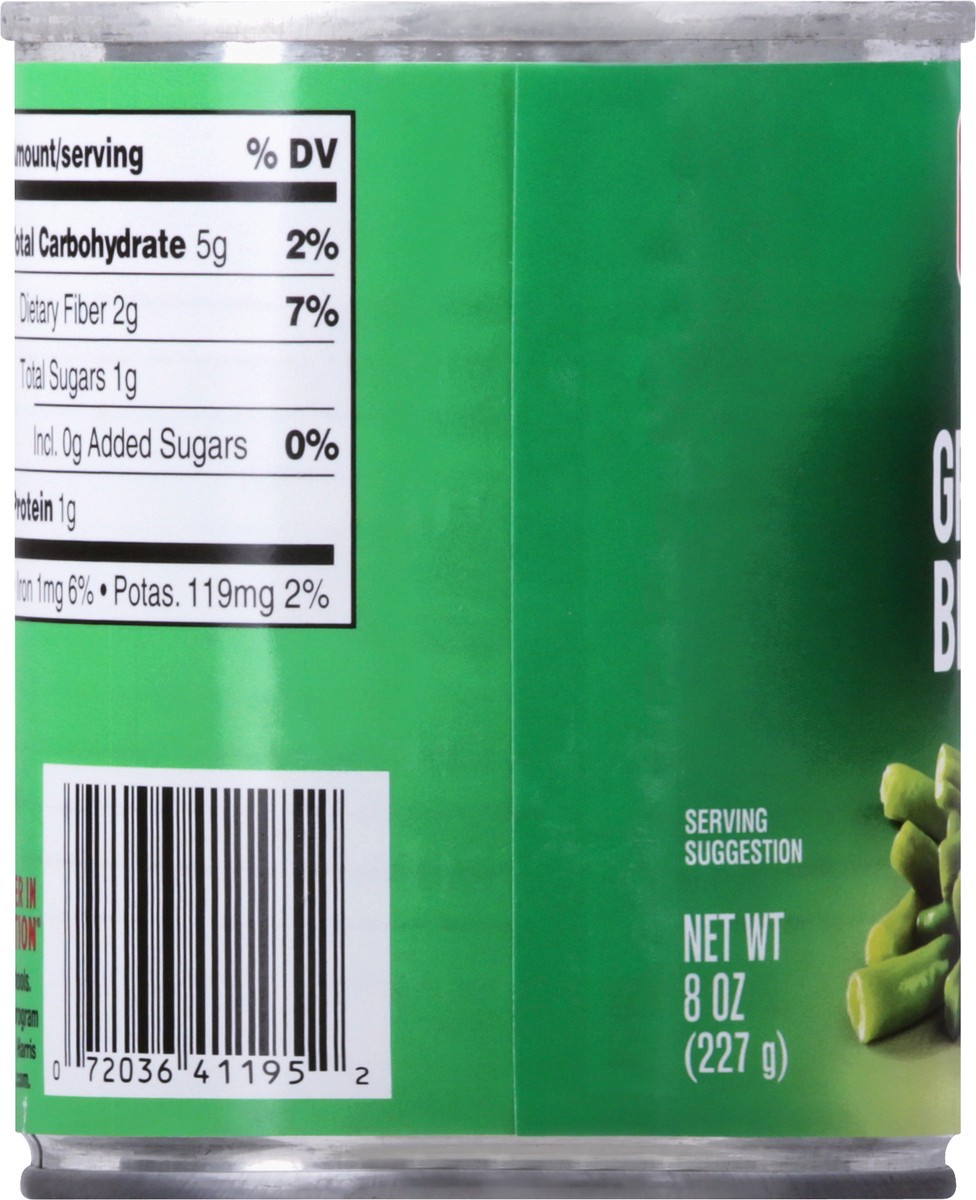 slide 6 of 11, Harris Teeter Cut Green Beans, 8 oz