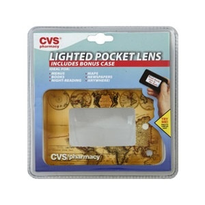 slide 1 of 1, CVS Pharmacy Lighted Pocket Lens, 1 ct