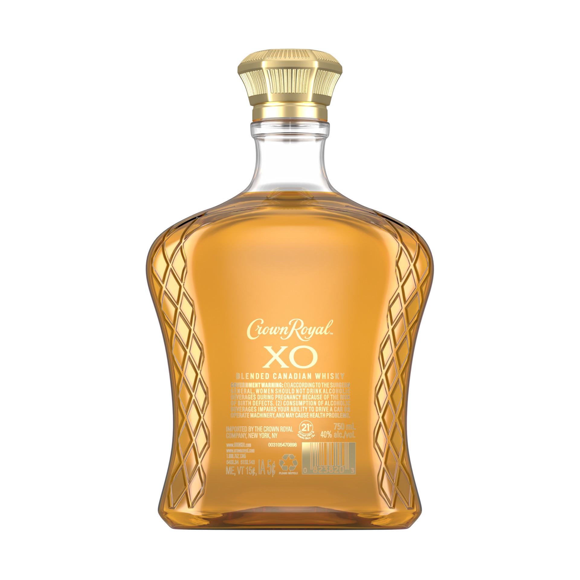 slide 3 of 6, Crown Royal XO Blended Canadian Whisky, 750 ml