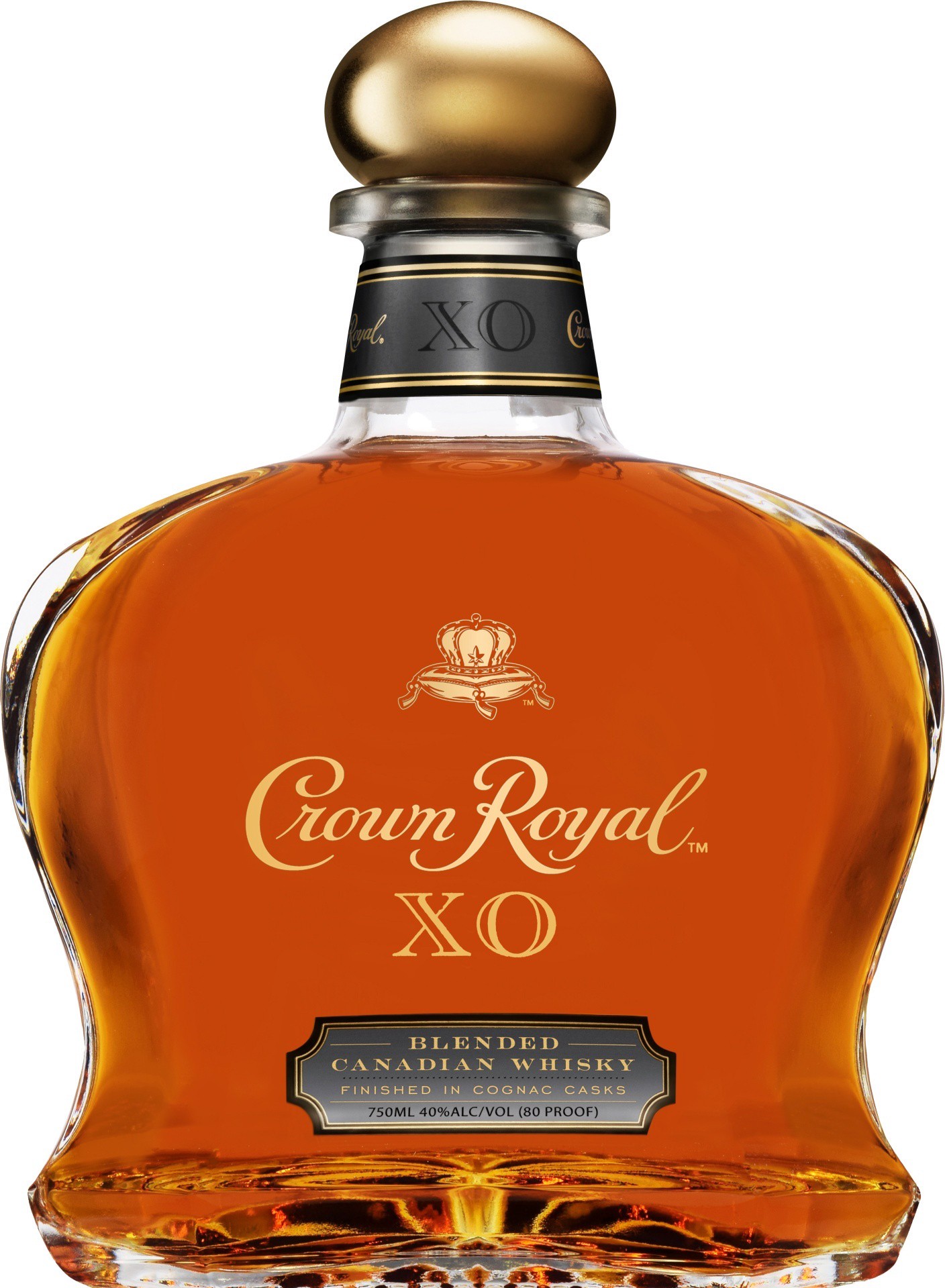 slide 1 of 6, Crown Royal XO Blended Canadian Whisky, 750 ml