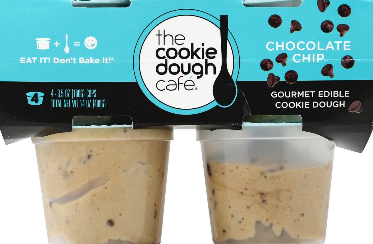 slide 2 of 13, The Cookie Dough Cafe Cookie Dough 4 ea, 4 ct