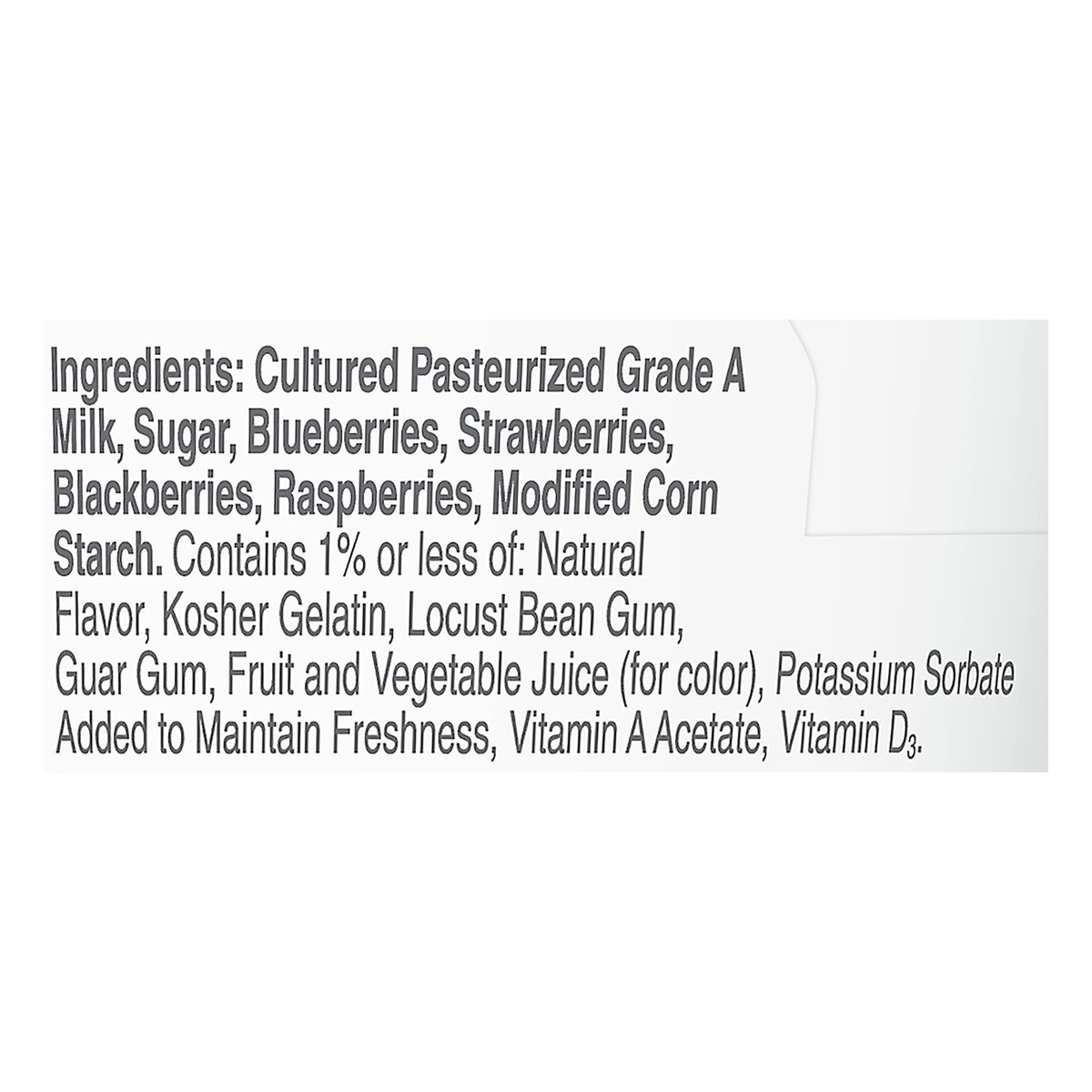 slide 9 of 12, Yoplait FruitSide Mixed Berry Yogurt 5.3 oz, 5.3 oz