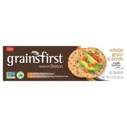 Dare Grains First Whole Grain & Seeds Crackers 7.3 oz