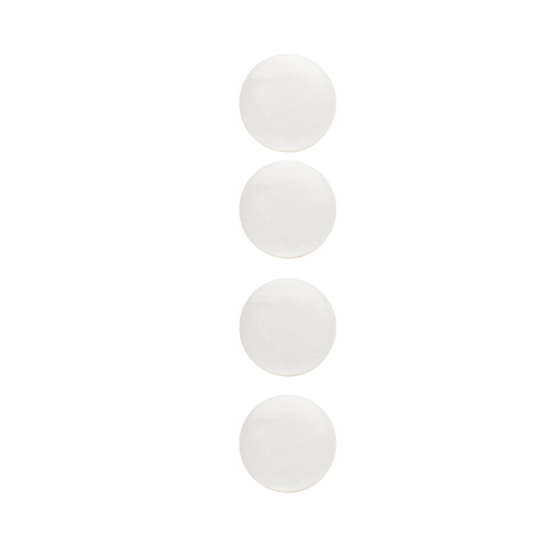 slide 3 of 3, Blumenthal Lansing Lamode 1/2" White Marbled Shank Buttons, 4ct., 4 ct