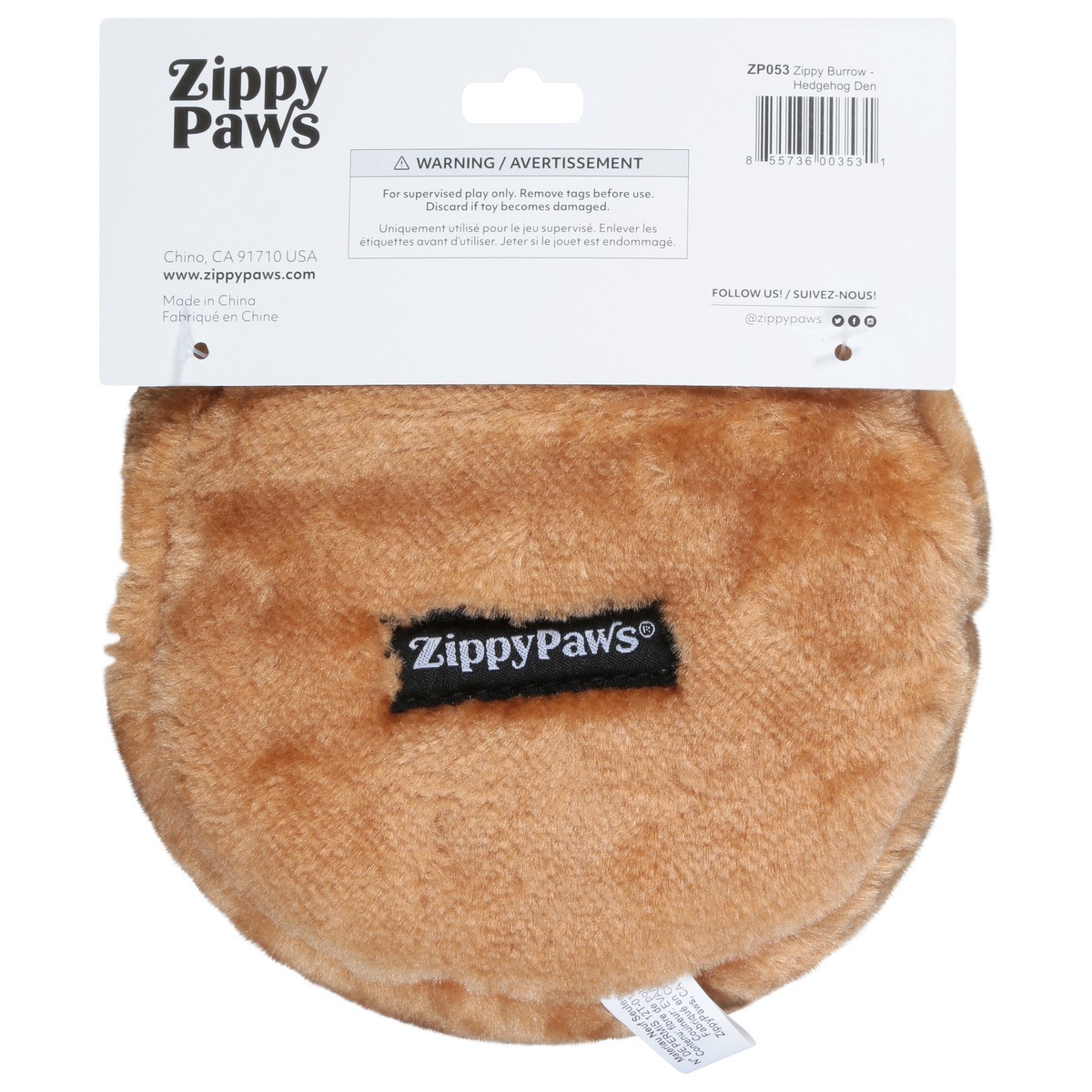 slide 3 of 11, Zippy Paws Hedgehog Den Burrow 1 ea, 1 ct