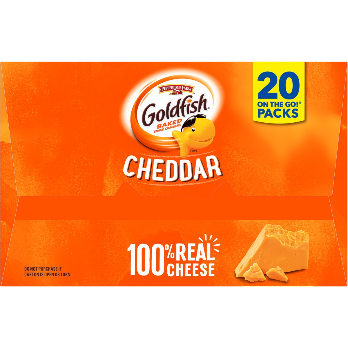 slide 5 of 12, Goldfish Cheddar Cheese Crackers, 20.000 oz