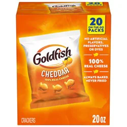 Goldfish Cheddar Cheese Crackers