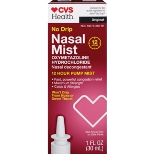 slide 1 of 1, CVS Health No Drip Nasal Mist, 1 oz
