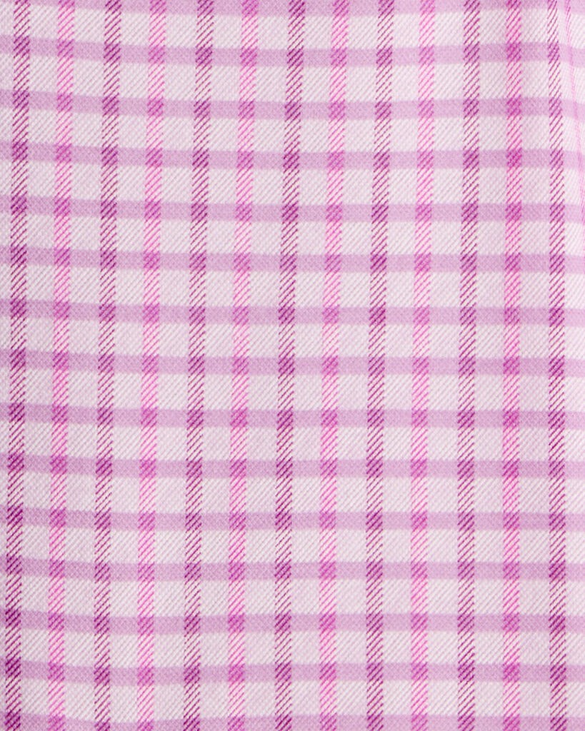 slide 4 of 5, Carter's Carters Kid 2-Piece Long-Sleeve Tee & Plaid Dress Set - White/Pink White/Pink 12, 2 pc