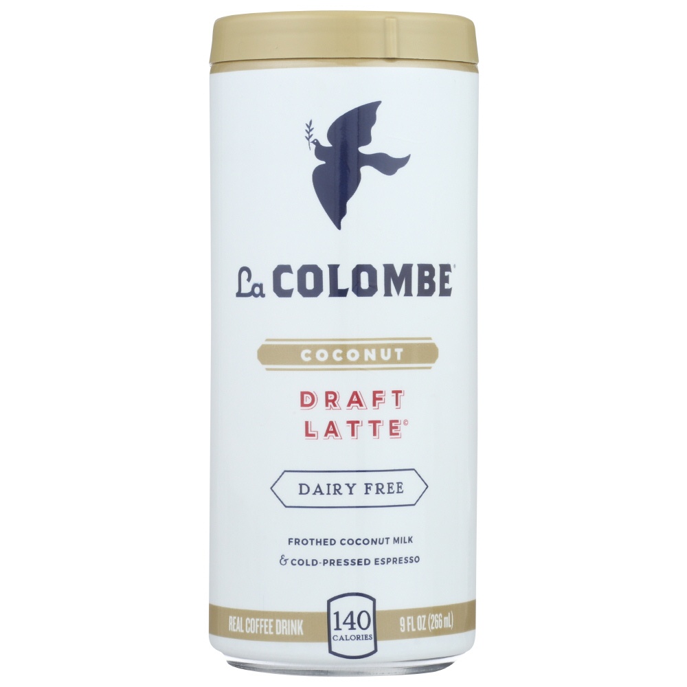 slide 1 of 1, La Colombe Non Dairy Coconut Milk Latte, 9 oz