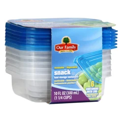 Our Family Snack Size Storage Containers